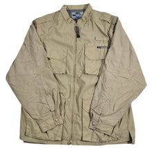 Vintage Fishing Zip Shirt or Vest Size Medium