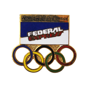 Vintage Olympics Sponsor Pin
