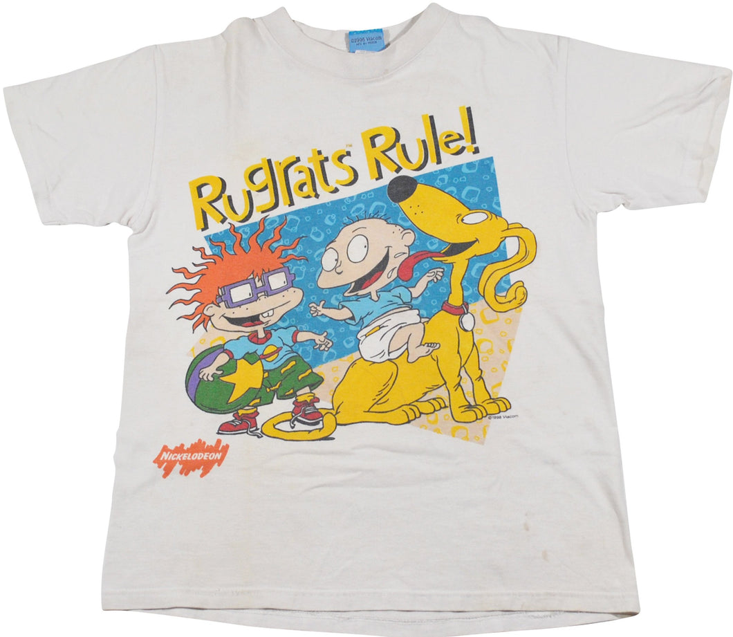 Vintage Nickelodeon Rugrats 1998 Shirt Size Youth Large