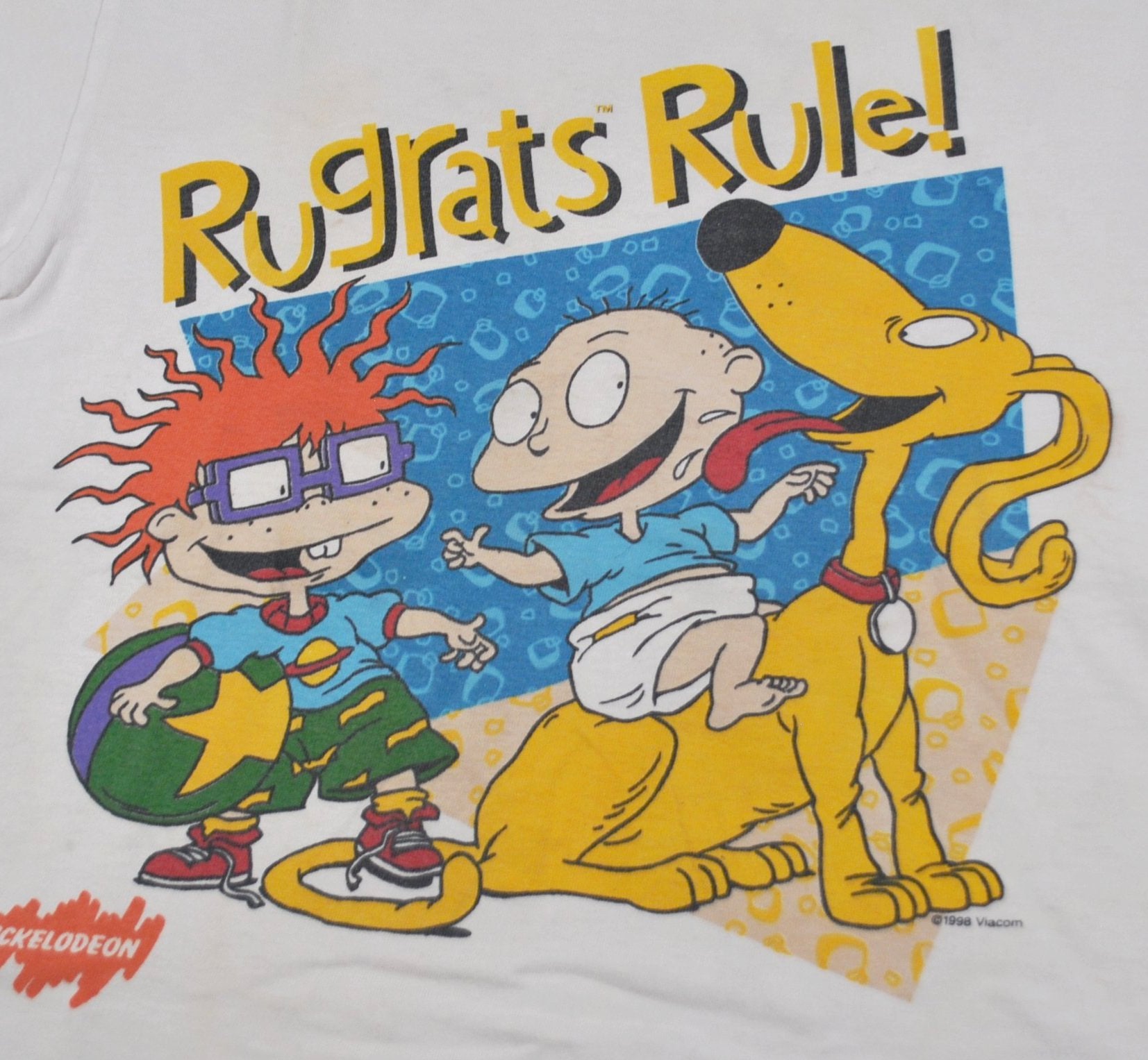 Vintage Nickelodeon Rugrats 1998 Shirt Size Youth Large