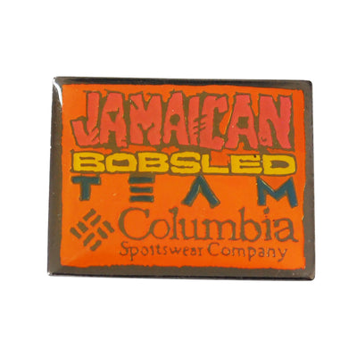 Vintage Columbia Jamaican Bobsled Team Pin