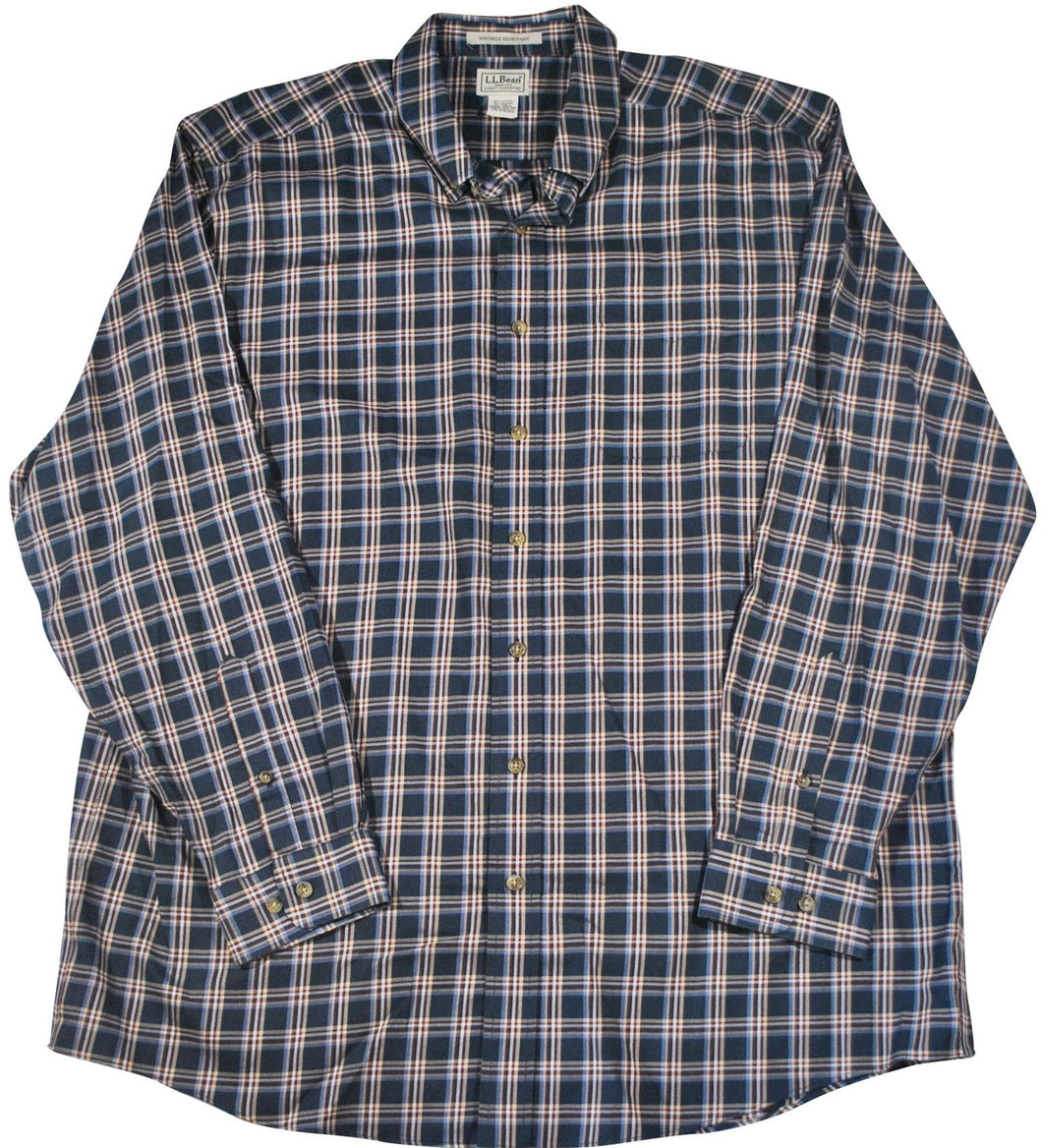 Vintage L.L. Bean Long Sleeve Button Shirt Size X-Large(Tall)