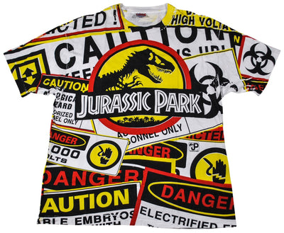 Vintage Jurassic Park 1993 Shirt Size X-Large