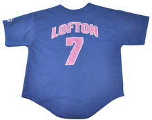 Vintage Cleveland Indians James Lofton Starter Jersey Size Youth Large