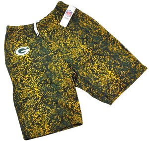 Vintage Green Bay Packers Zubaz Shorts Size Small