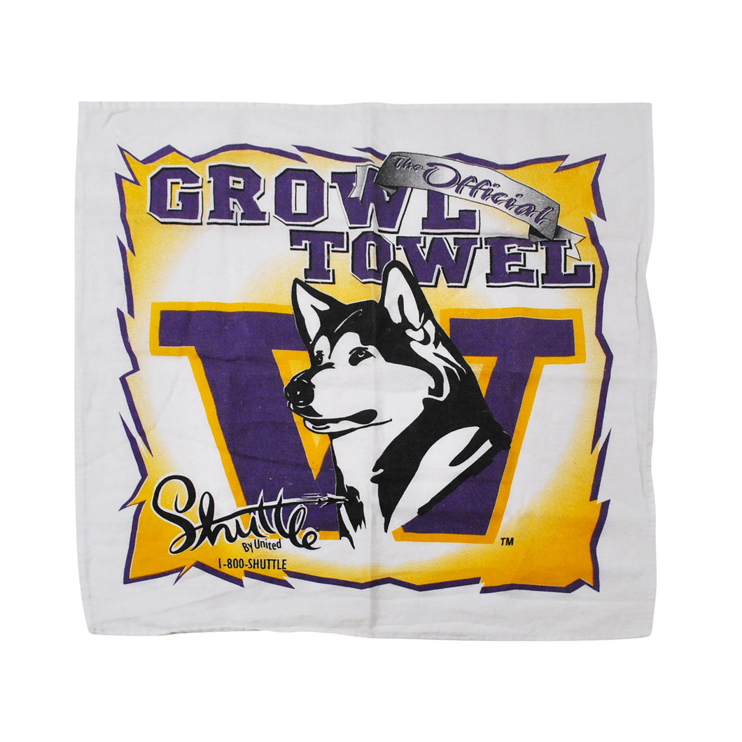 Vintage Washington Huskies Towel