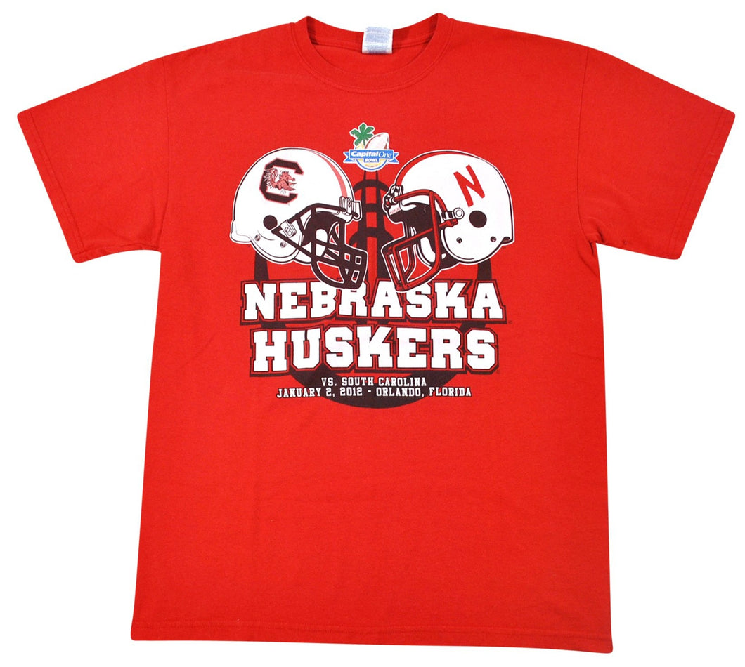 Vintage Nebraska Cornhuskers Bowl Shirt Size Medium