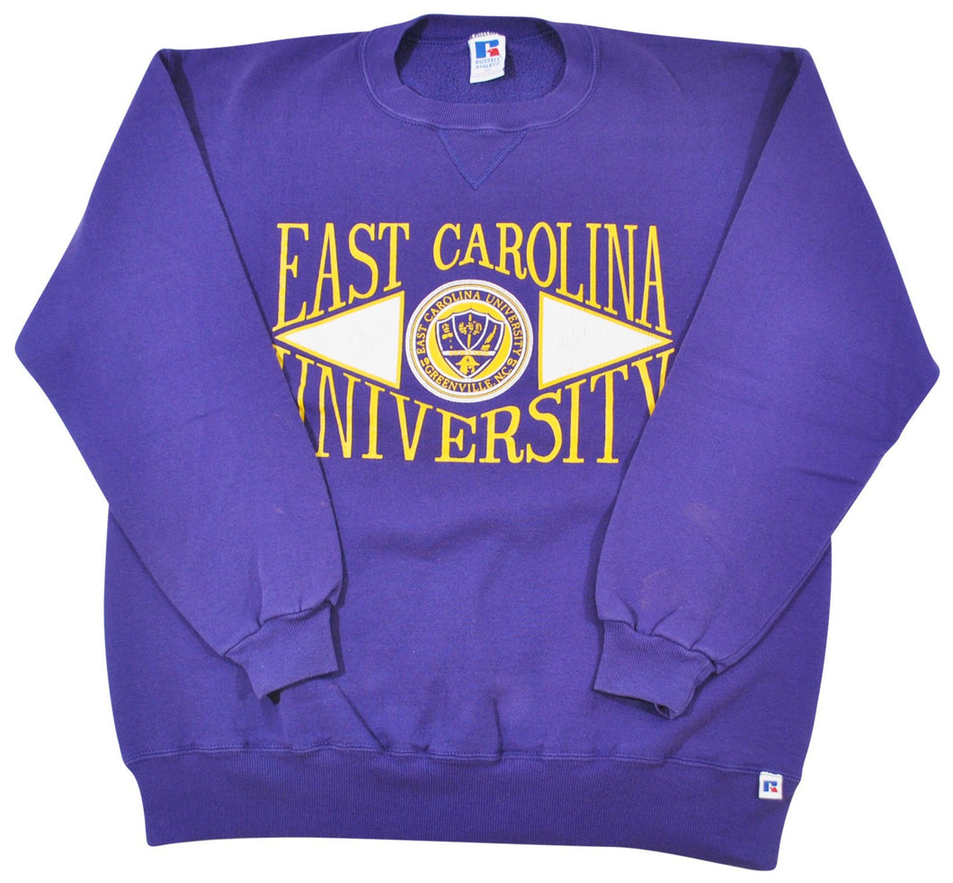 Vintage East Carolina Pirates Sweatshirt Size Large