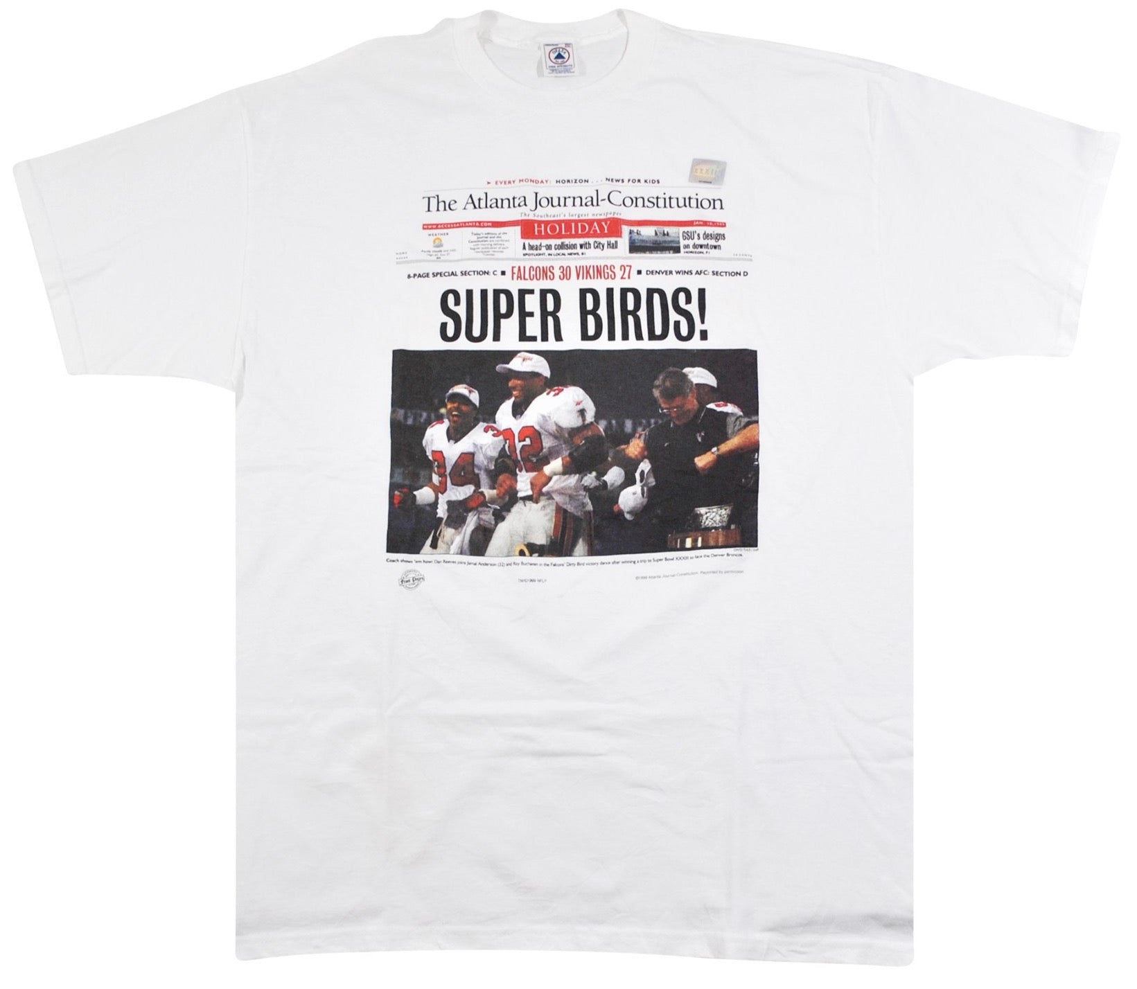 St. Louis Rams NFL Super Bowl Champions 1999 Vintage T-shirt 