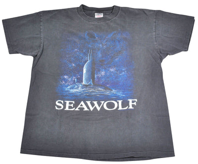 Vintage Seawolf Military Shirt Size X-Large