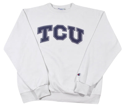 Vintage TCU Horn Frogs Champion Brand Sweatshirt Size Medium