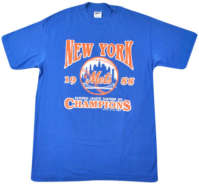 80s New York Mets 1986 World Champs T-shirt Youth Large 