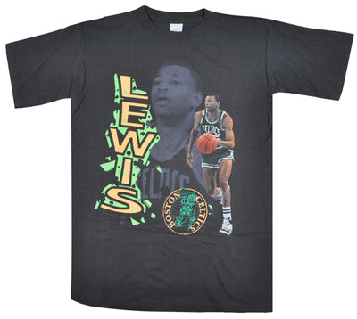 Vintage Boston Celtics Reggie Lewis Shirt Size Large