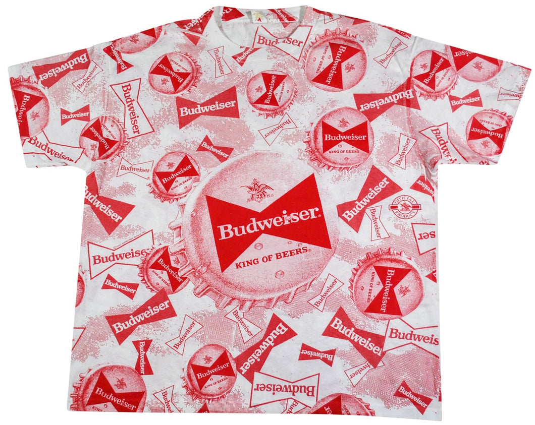 Vintage Budweiser 1990 Shirt Size Large(wide)