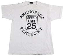 Vintage Anchorage Kentucky 25 Speed Limit Shirt Size Medium
