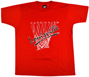 Vintage Louisville Cardinals Basketball Shirt Size Large