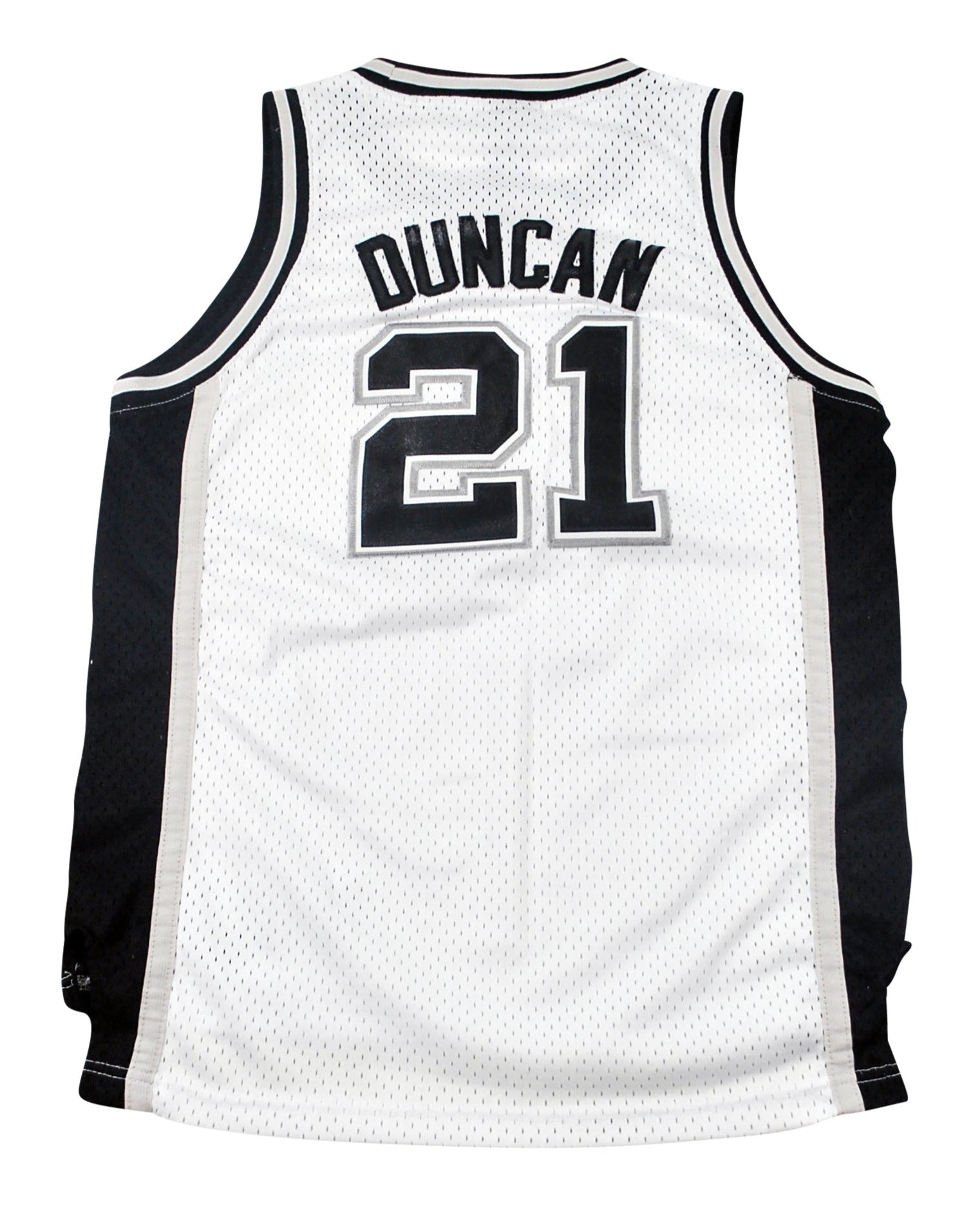 Tim Duncan #21 San Antonio Spurs Champion NBA Jersey Youth XL 18-20 RARE