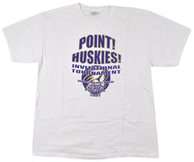 Vintage Washington Huskies Point Huskies Volleyball Shirt Size Large