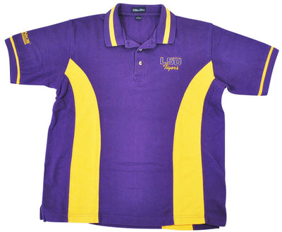 Vintage LSU Tigers Polo Size Large