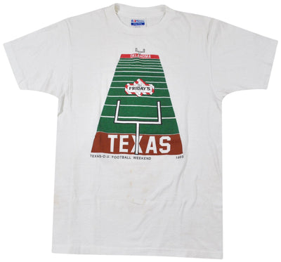 Vintage Texas Longhorns Oklahoma Sooners 1985 Shirt Size Small
