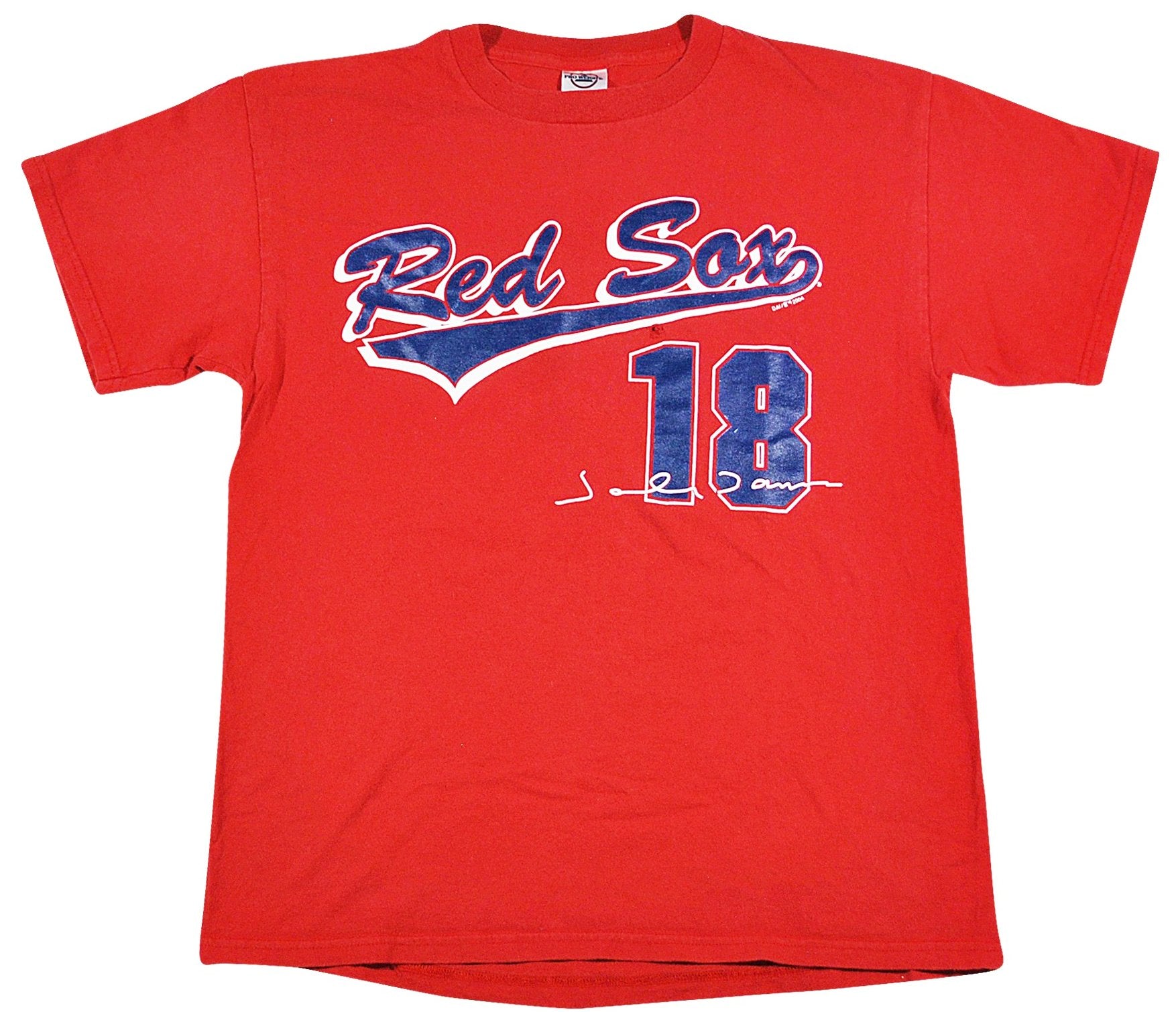 Boston Red Sox 2004 World Series Champions Tee Shirt MLB 