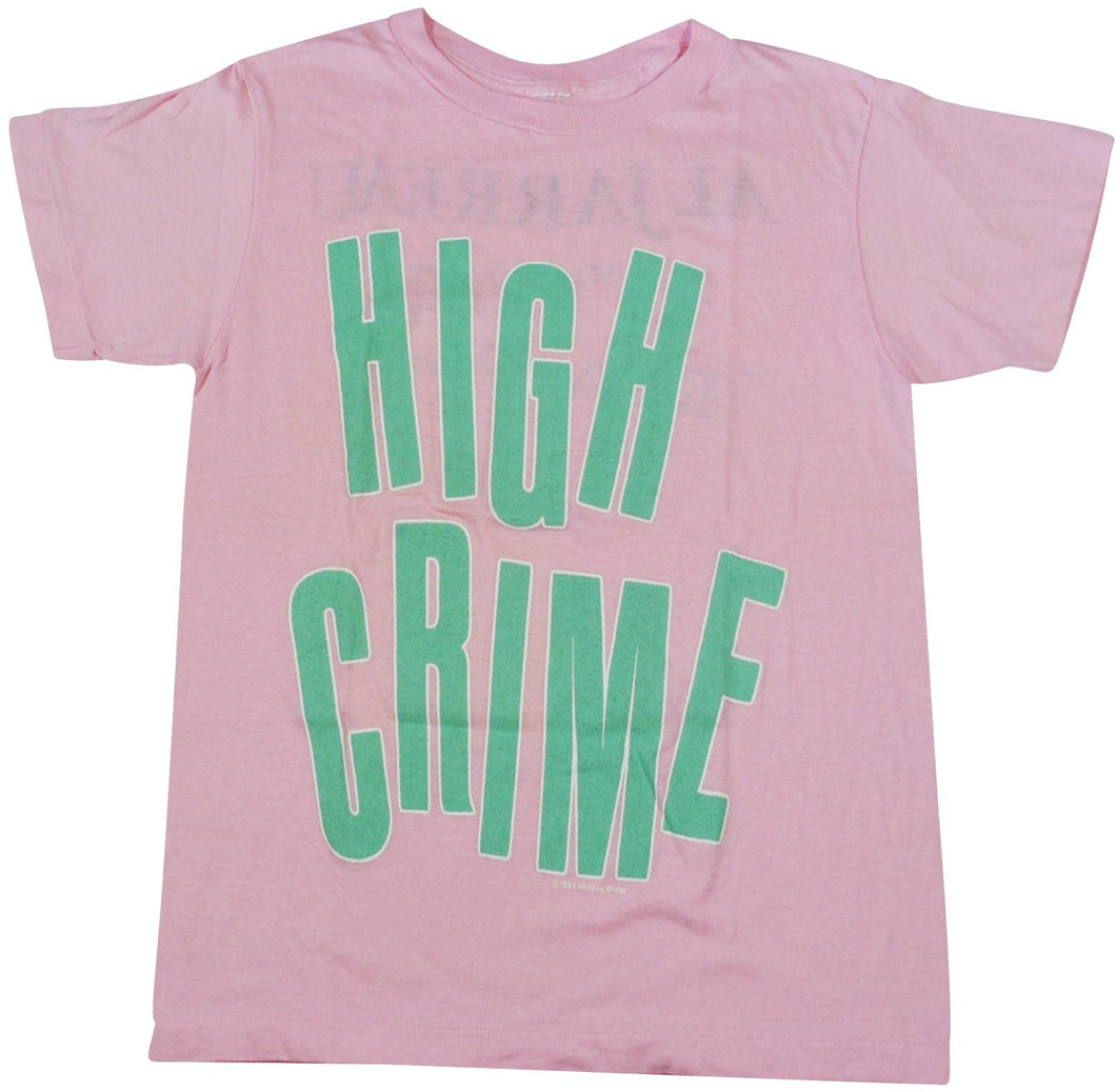 Vintage Al Jarreau 1985 World Tour High Crime Shirt Size Small
