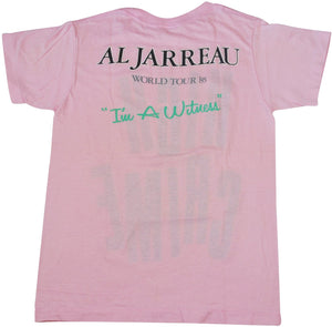Vintage Al Jarreau 1985 World Tour High Crime Shirt Size Small