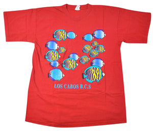 Vintage Fish Los Cabos B.C.S Shirt Size Large