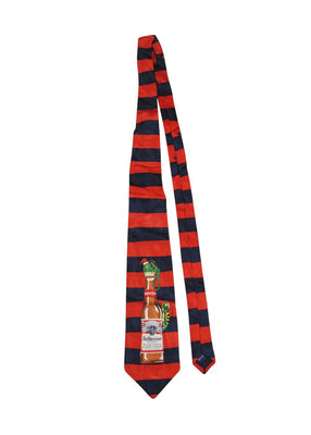 Vintage Budweiser Christmas 1999 Tie