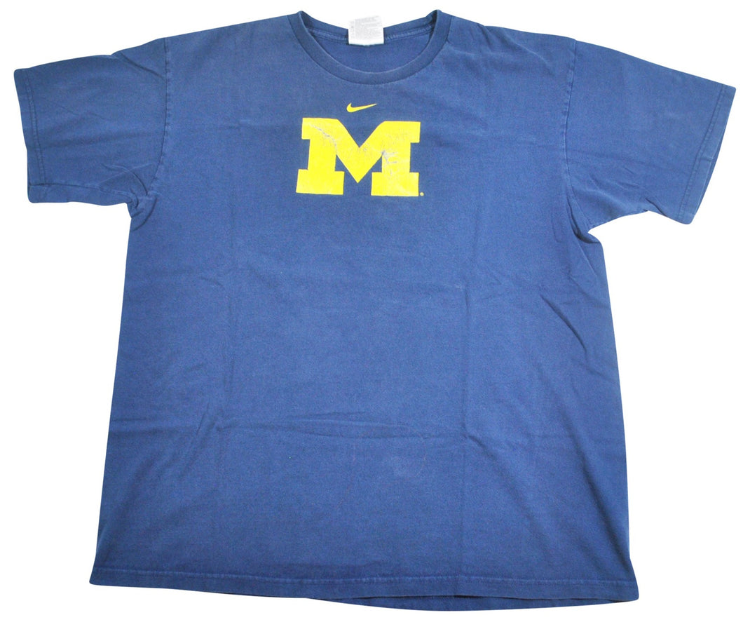 Vintage Michigan Wolverines Nike Shirt Size Medium