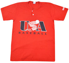 Vintage Olympic USA Baseball Shirt Size Medium
