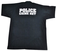 Vintage Police Crime Net Shirt Size X-Large