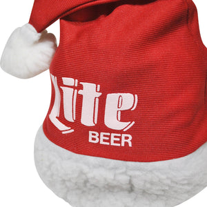 Vintage Lite Beer Santa Hat Size Medium