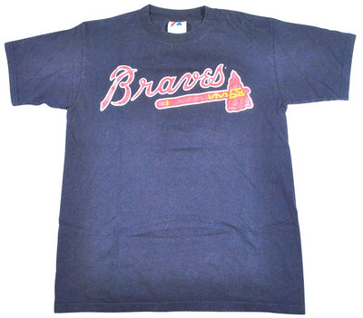Vintage Atlanta Braves Jeff Francoeur Shirt Size Youth Large