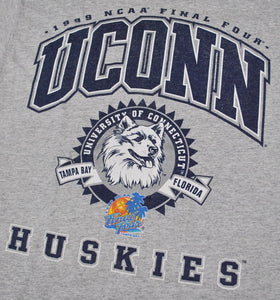 Vintage UCONN Huskies 1999 Final Four Shirt Size Medium