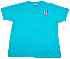 Vintage Mississippi Sharks 1993 Global Basketball Association Dominos Sponsor Shirt Size X-Large
