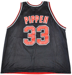 Vintage Champion Brand Chicago Bulls Scottie Pippen Reversible Jersey Size Large