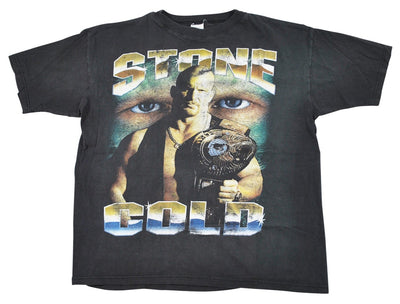 Vintage Stone Cold Steve Austin 90s Rap Shirt Size Large