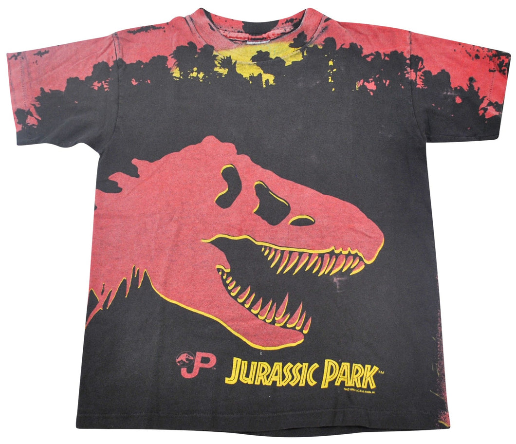 Vintage Jurassic Park 1993 Shirt Size Youth Large