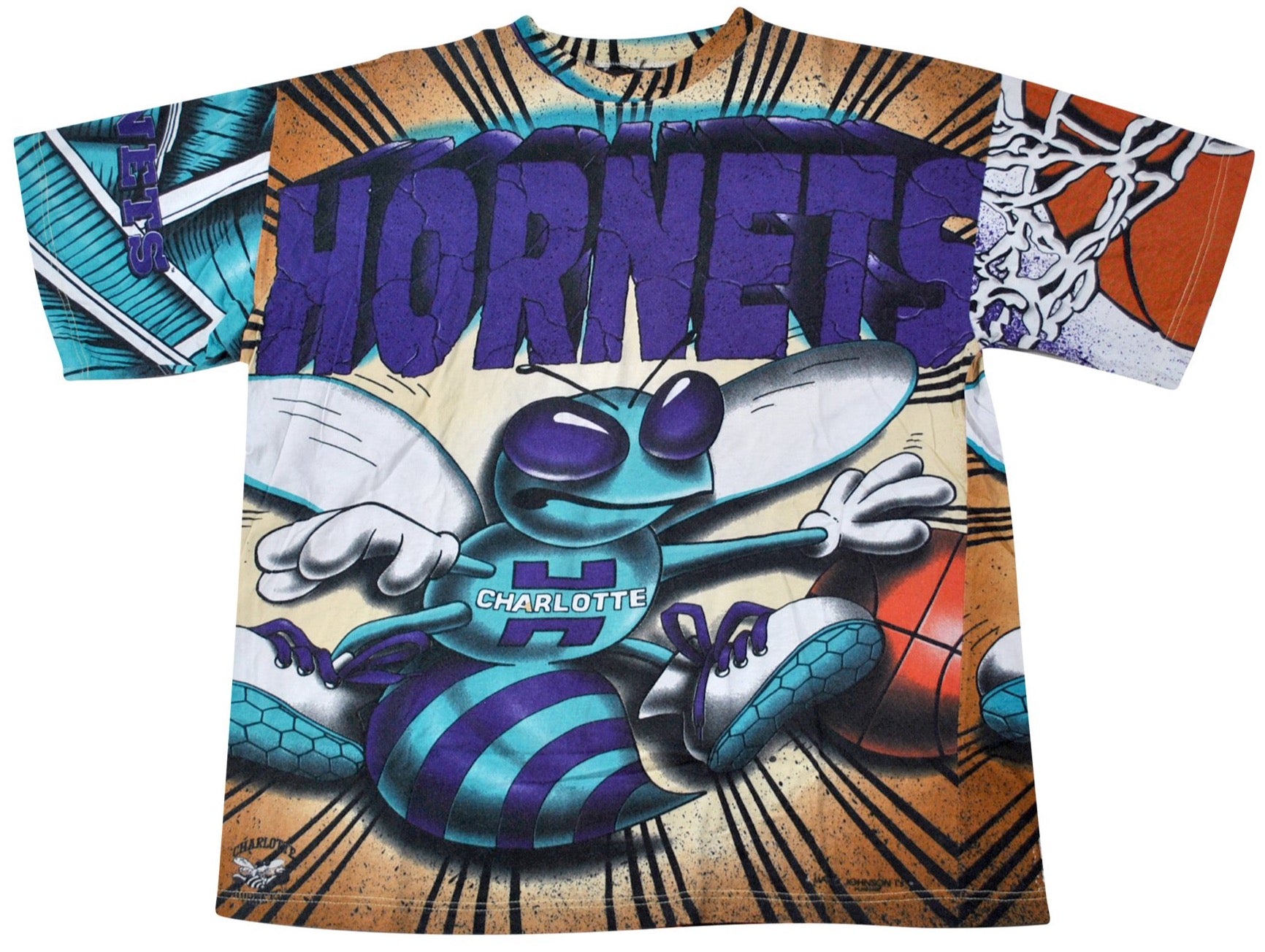 Charlotte Hornets Vintage Clothing , Hornets Collection, Charlotte Hornets  Vintage Clothing Gear