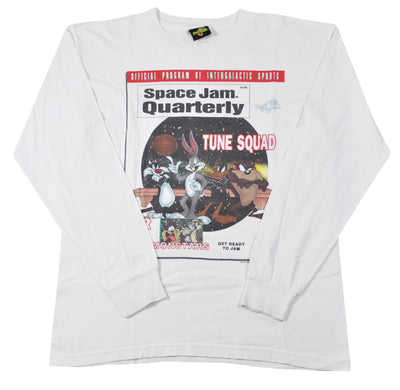 Vintage 1996 Space Jam Tune Squad Shirt Size Large