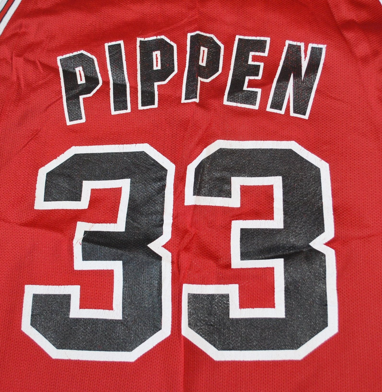 Vintage Champion NBA Chicago Bulls Reversible Scottie Pippen Jersey Size 36