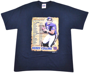 Vintage New York Giants Kerry Collins 2001 Shirt Size Large