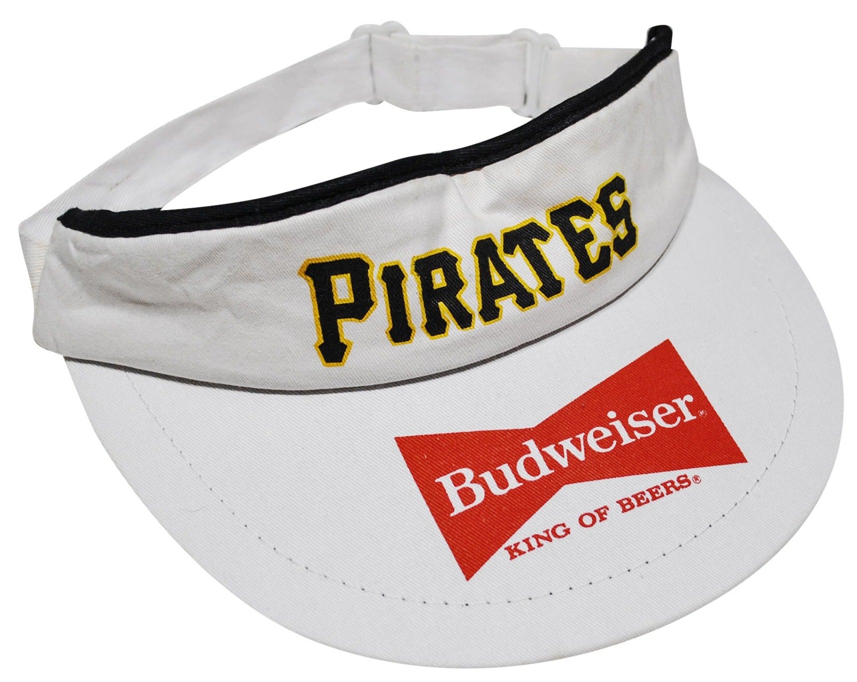 Vintage Pittsburgh Pirates Budweiser Visor – Yesterday's Attic