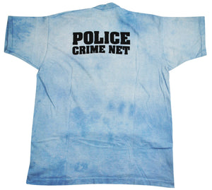 Vintage Police Crime Net Shirt Size X-Large