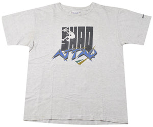 Vintage Shaquille O'Neal Shaq Attaq Reebok Shirt Size Large
