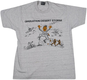 Vintage Desert Storm War In The Gulf Shirt Size Large