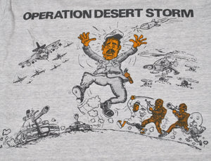 Vintage Desert Storm War In The Gulf Shirt Size Large