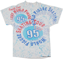 Vintage Campbell's Soups 1995 World Figure Skating Tour All Over Print Shirt Size X-Large