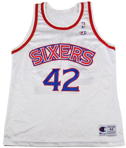 Vintage Champion Brand Philadelphia 76ers Jerry Stackhouse Jersey Size Large